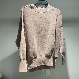 Abercrombie Pale Pjnk chenille sweater